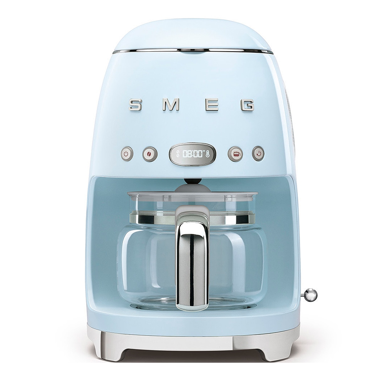 Smeg Cafetera de goteo 10 tazas azul