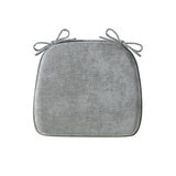 Sutton Place, Juego de 2 Cojínes para Silla, Gris