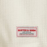 Scotch & Soda Amsterdam Playera para Caballero Blanco Extra Grande