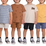 Pekkle Playera 4 piezas para Niños y Niñas Camión 3 Años