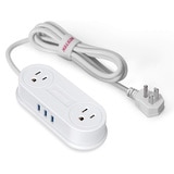 Bestek, Tira Alimentación USB de Viaje MRJ2002 Bestek, Tira Alimentación USB de Viaje MRJ2002