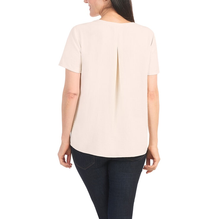 Hilary Radley Blusa para Dama Blanco Extra Grande