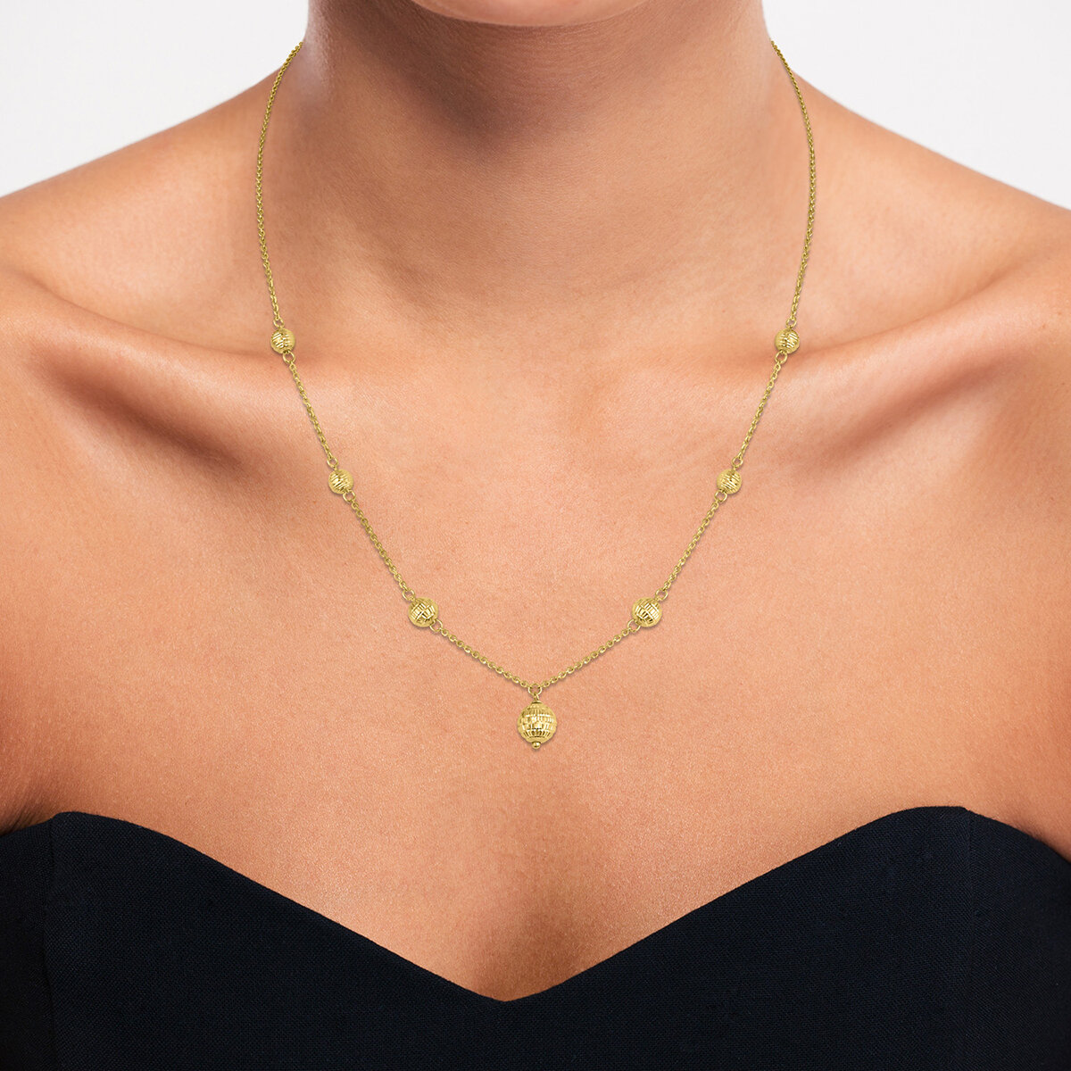 Collar, Oro Amarillo 14k