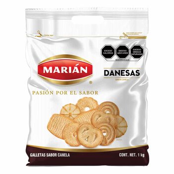 Marián Galletas Danesas Sabor Canela 1 kg