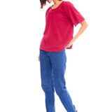 Bobeau Blusa para Dama Rojo EE Grande
