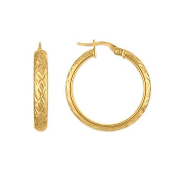Arracadas, Oro Amarillo de 14K