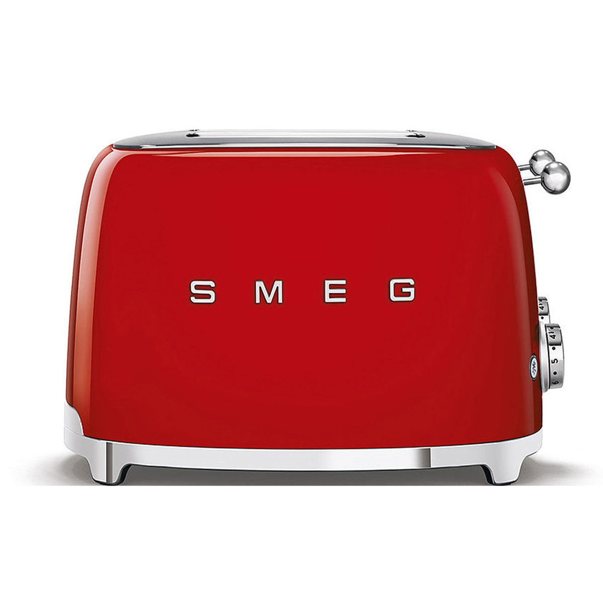 Smeg, tostador para 4 rebanadas, rojo