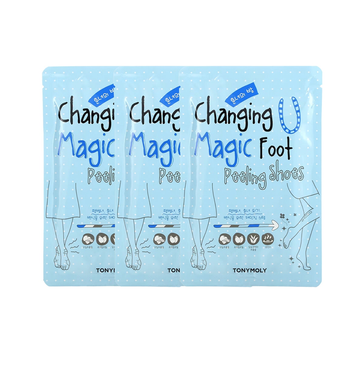 Tony Moly Mascarilla para Pies Magic Foot, 3 piezas Tony Moly Mascarilla para Pies Magic Foot, 3 piezas