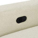 Thomasville, Sillón Giratorio de Tela con Otomano