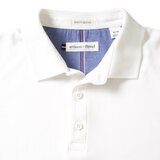 Artisans of Thread Polo para Caballero Blanco Extra Grande