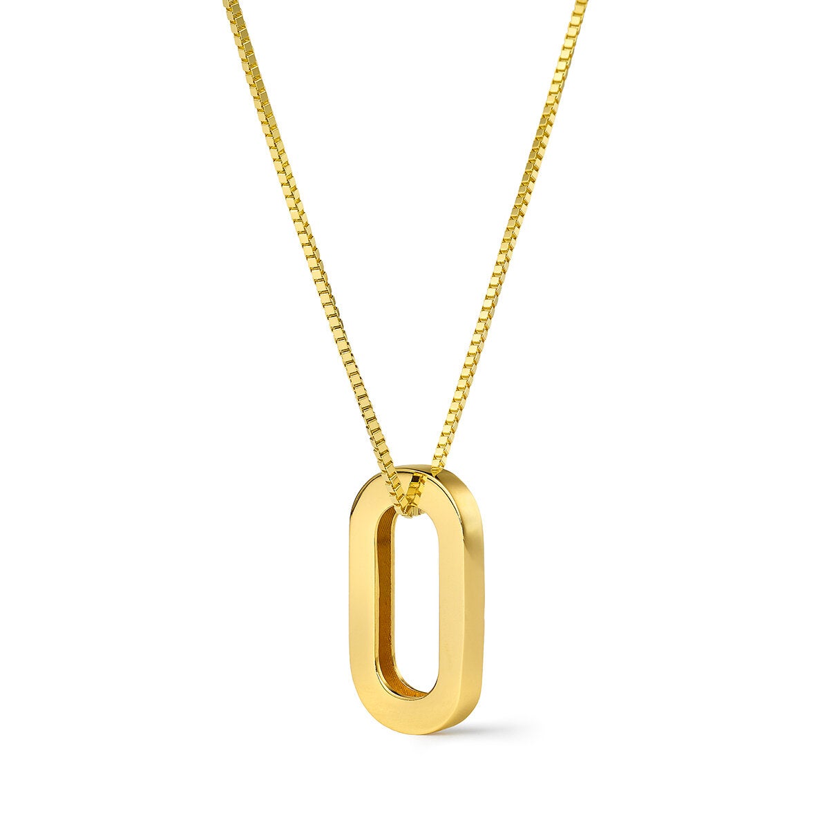 Dije Ovalado, Oro Amarillo de 14K Dije Ovalado, Oro Amarillo de 14K