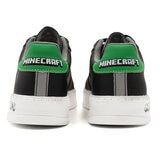 Minecraft, Tenis Color Gris-Negro, para Niño, Varias Tallas
