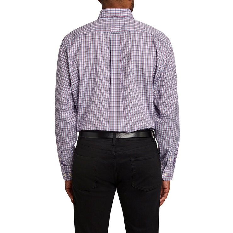 Kirkland Signature Camisa para Caballero Rojo Cuello 17 Manga 32/33