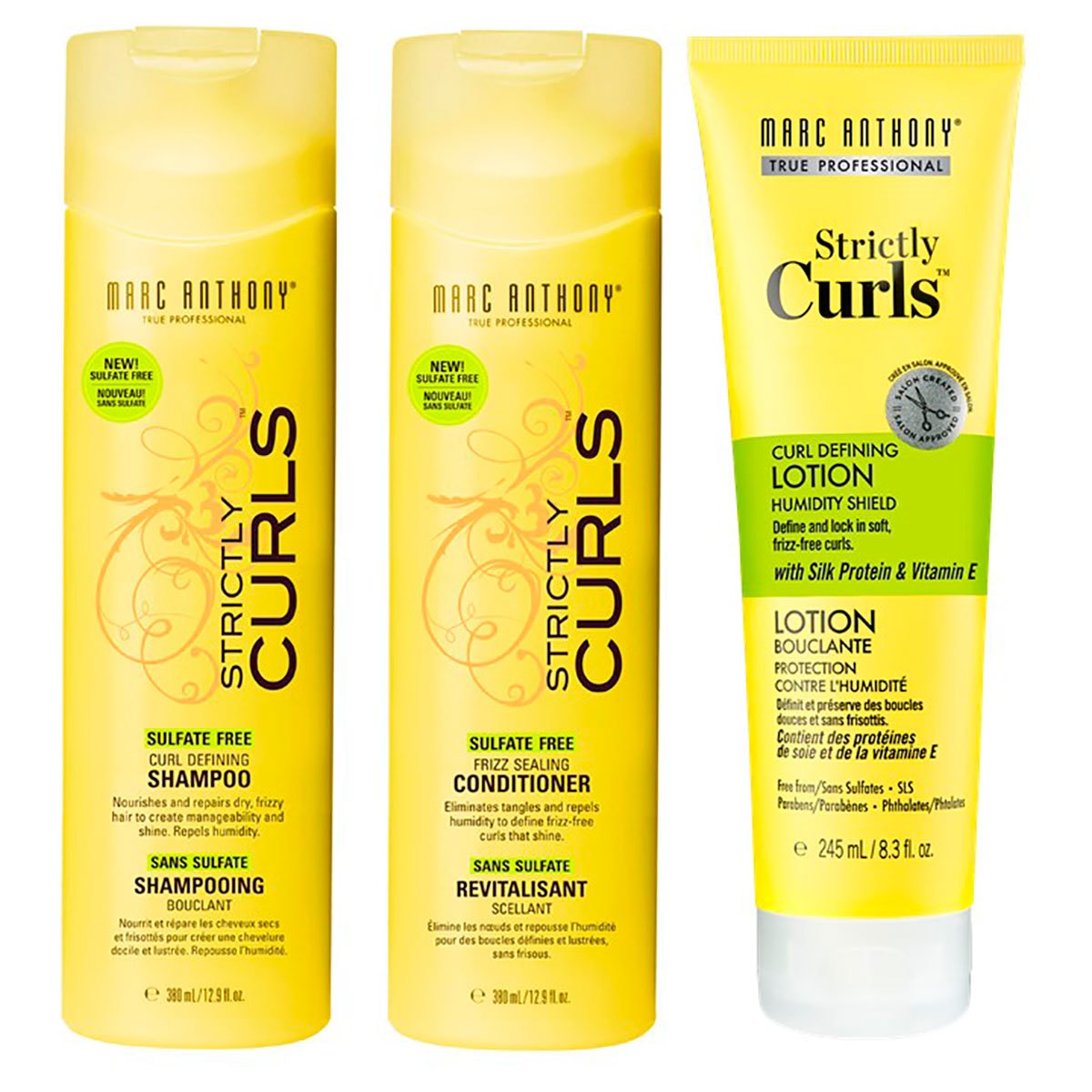 Kit de Cuidado para el Cabello, Marc Anthony Curls, 3 piezas