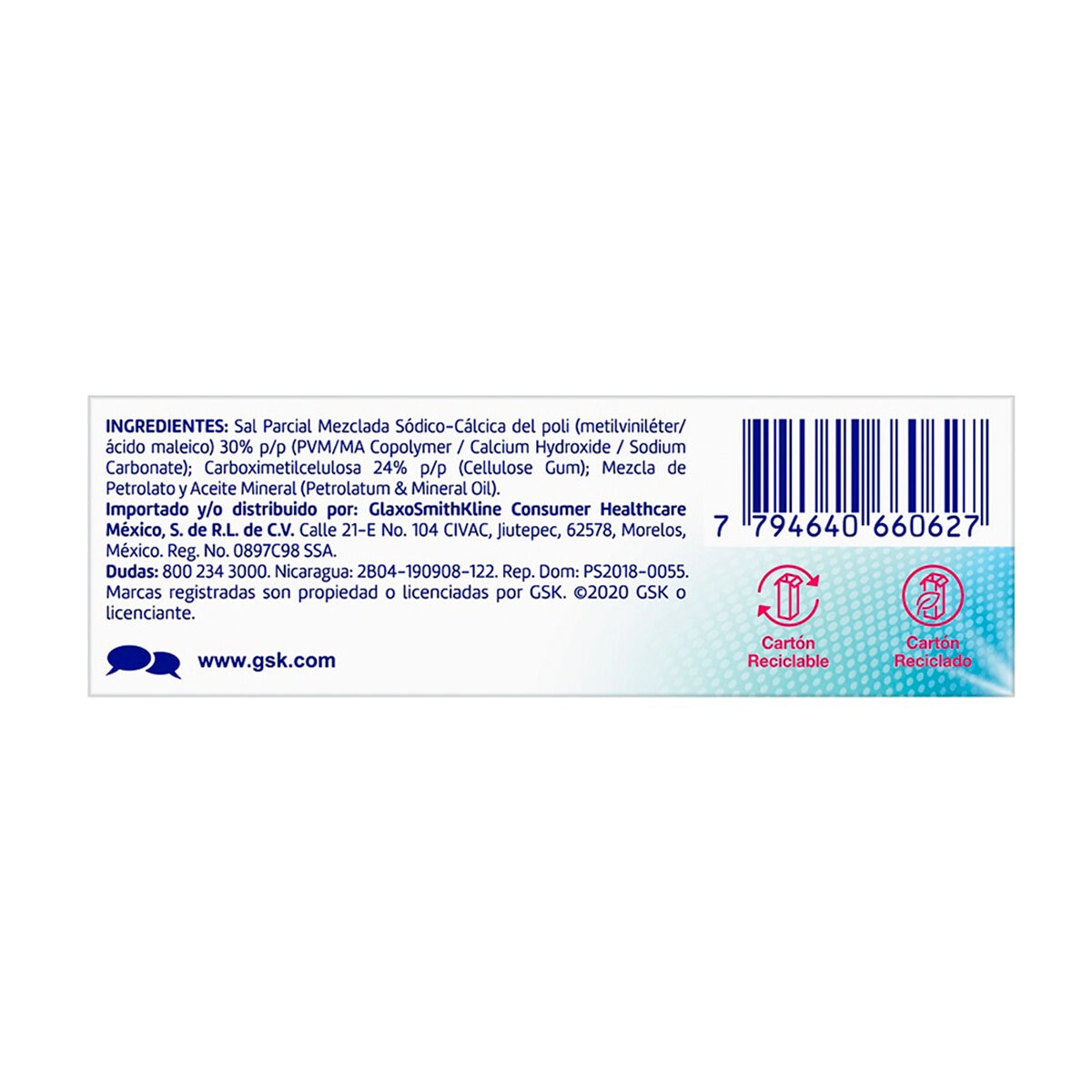 Corega Ultra Crema Adhesiva para Prótesis 3 pzas de 40g