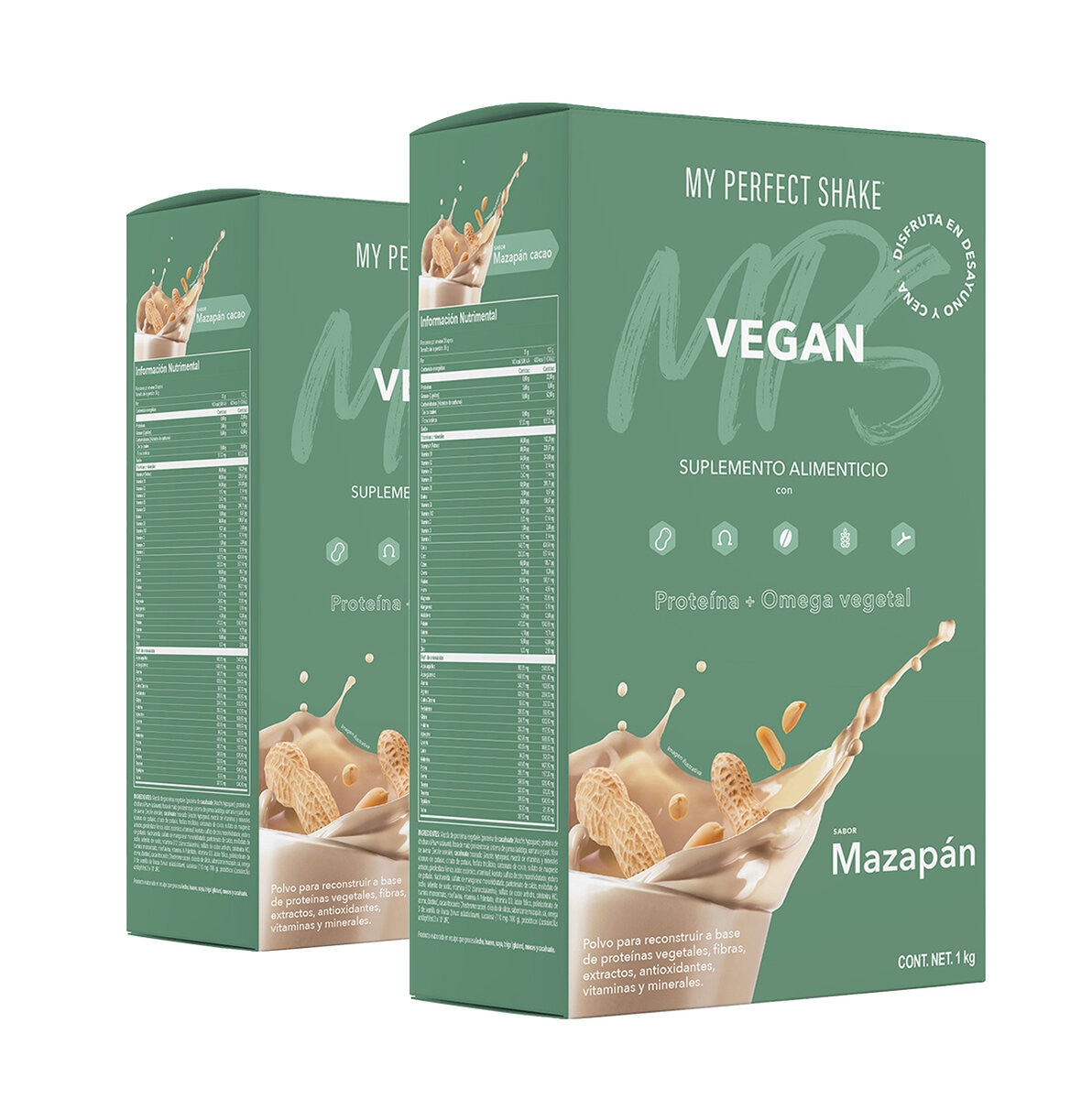 My Perfect Shake Bebida en Polvo Vegana 2kg