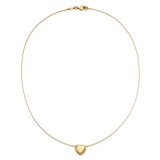 Dije de Corazon Inflado, Oro Amarillo 14K