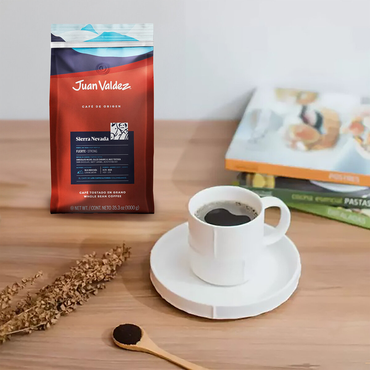 Juan Valdez Café Tostado en Grano Sierra Nevada 1 kg