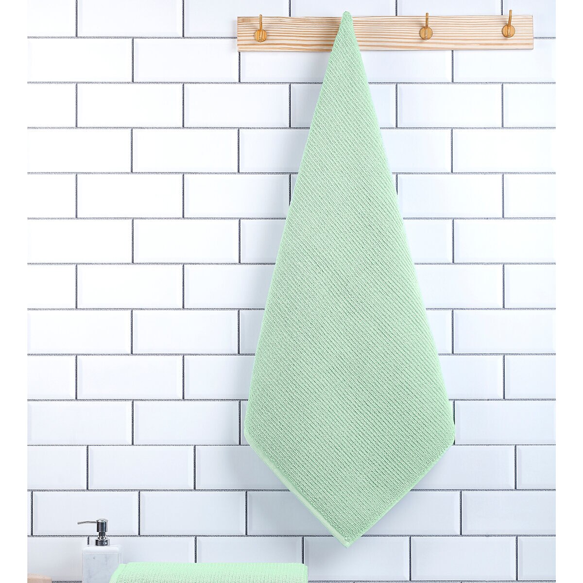 Threadable Toalla para Baño 76cm x 147cm Egg Green Cost...