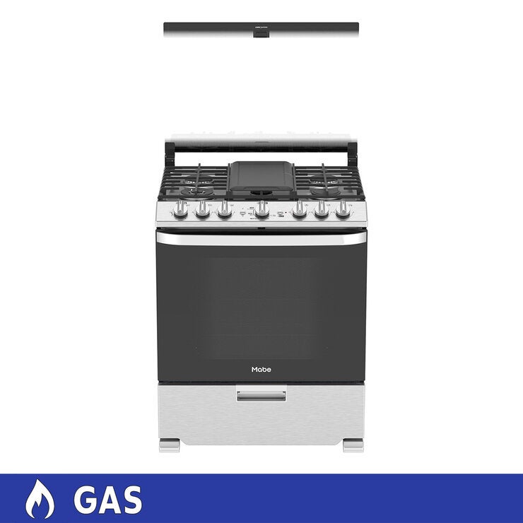 Mabe Estufa de Gas de Piso 76 cm con Air Fry con 6 Quemadores Mabe Estufa de Gas de Piso 76 cm con Air Fry con 6 Quemadores