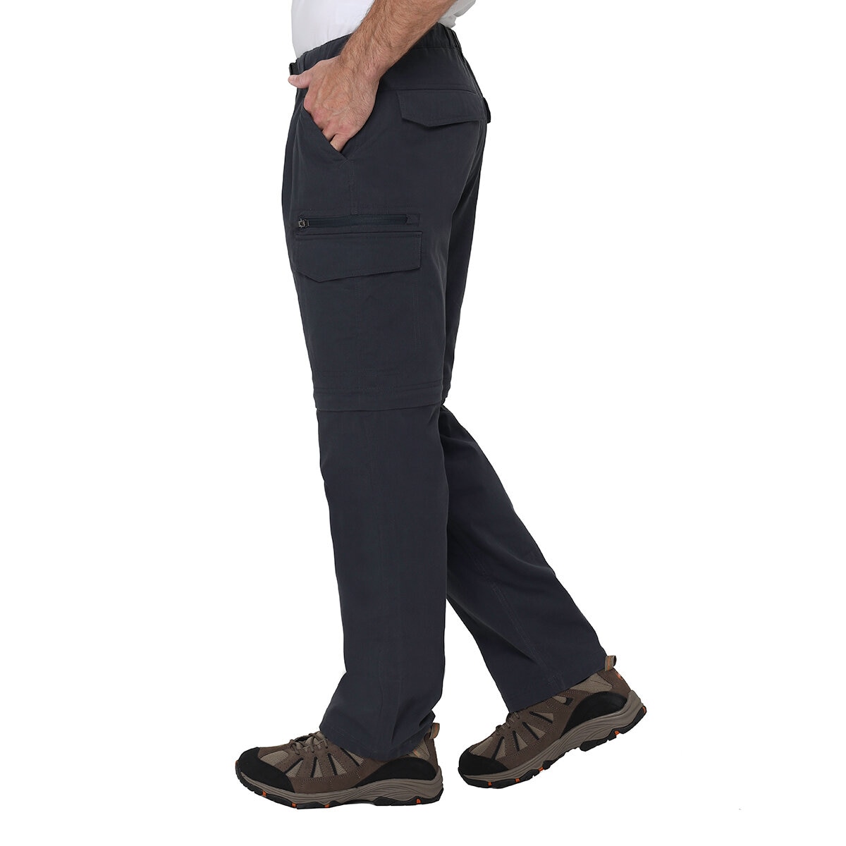 The B.C. Clothing Co. Pantalones Convertibles para Caballero Azul 36 x 32
