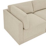 Thomasville, Fallon, Seccional Modular de Tela de 6 piezas con Otomano Thomasville, Fallon, Seccional Modular de Tela de 6 piezas con Otomano