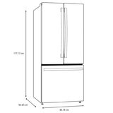 GE Refrigerador 27' French Door