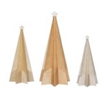 Árboles Navideños, 3 Piezas