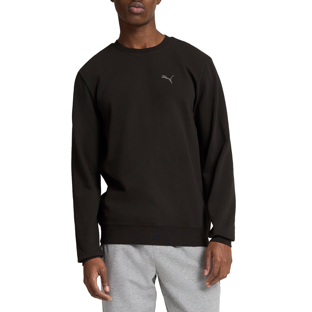 Puma Sudadera para Caballero Negro Grande