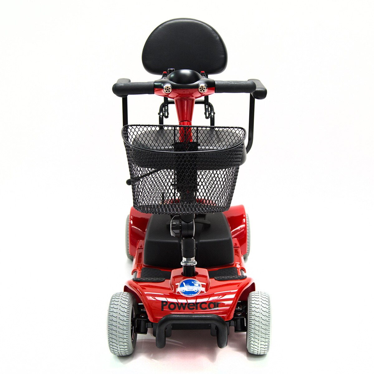 Powercar, Scooter Eléctrico 4 Ruedas, Rojo