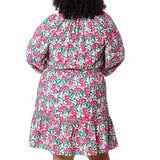Draper James Vestido para Dama Rosa Mediana