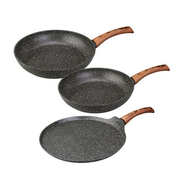 Westinghouse, Batería de Cocina Negro Madera, 3 piezas