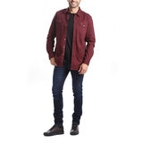 Kenneth Cole New York Sobre camisa para Caballero Rojo Chica