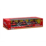 Colección de Autos de Carreras F1 Escala 1:43 Paquete de 6 Pzas. Ferrari