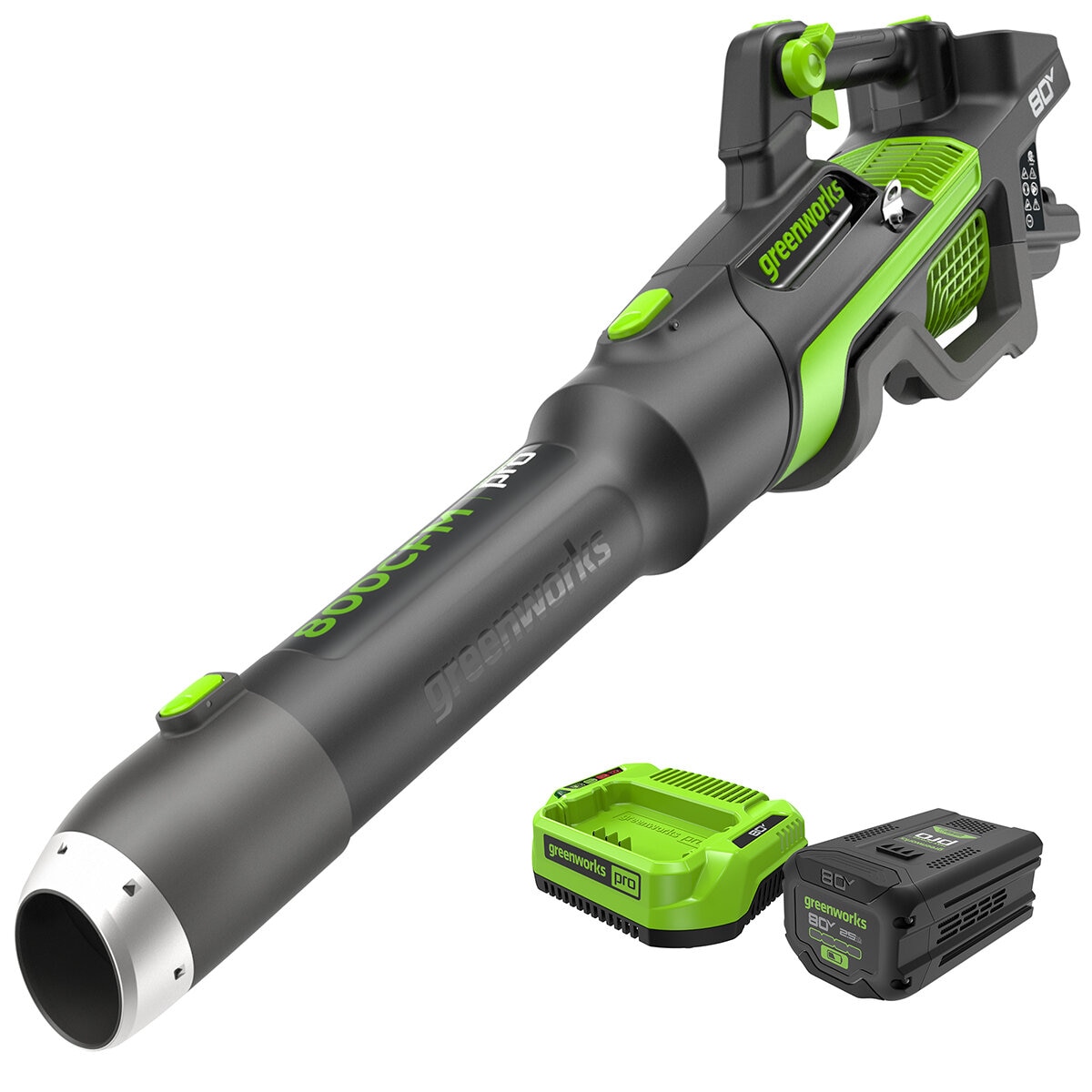 Greenworks, Sopladora de 800 CFM80V