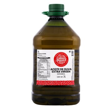 La Bien Planta Aceite de Oliva Extra Virgen 100% Español 3 l