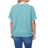 Buffalo David Bitton Sudadera para Dama Verde Extra Chica