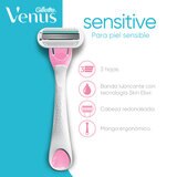 Gillette Venus Sensitive Rastrillo para Afeitar Desechable 15 pzas 