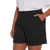 Three Dots Shorts para Dama Negro 4
