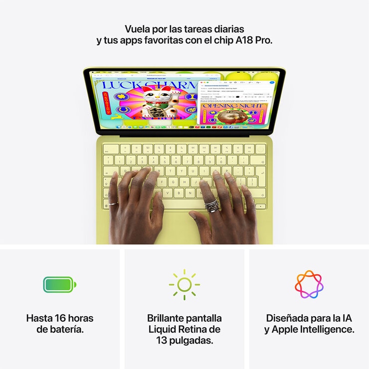 Apple MacBook Neo 13" A18 Pro 8GB 256GB SSD Rosa Rubor