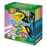 Crayola Plumones Super Tips 100 pzas. Crayola Plumones Super Tips 100 pzas.