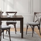Sutton Place Juego de 2 Cojines para Silla Color Gris