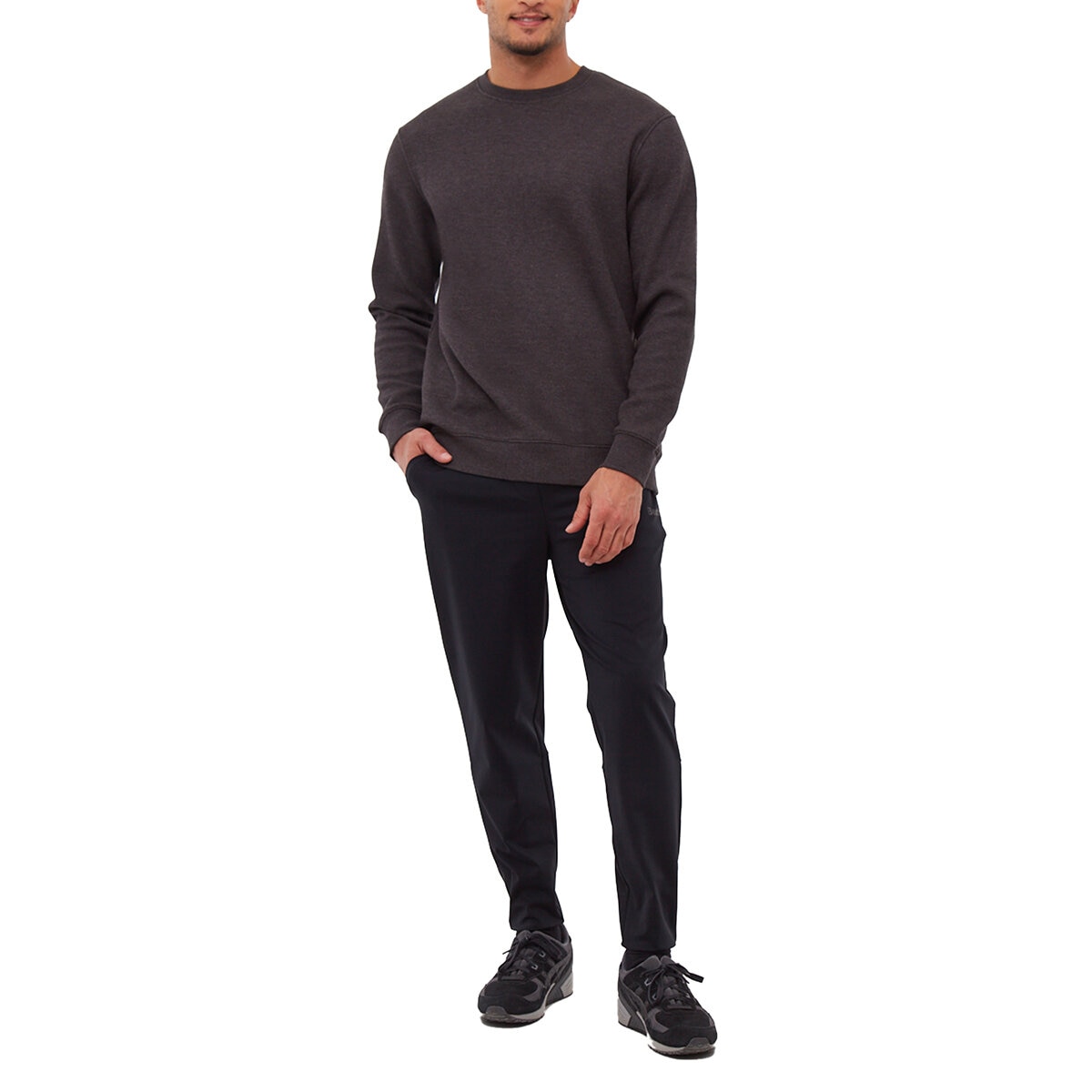 Bench Urbanwear Suéter para Caballero Gris Grande Bench Urbanwear Suéter para Caballero Gris Grande