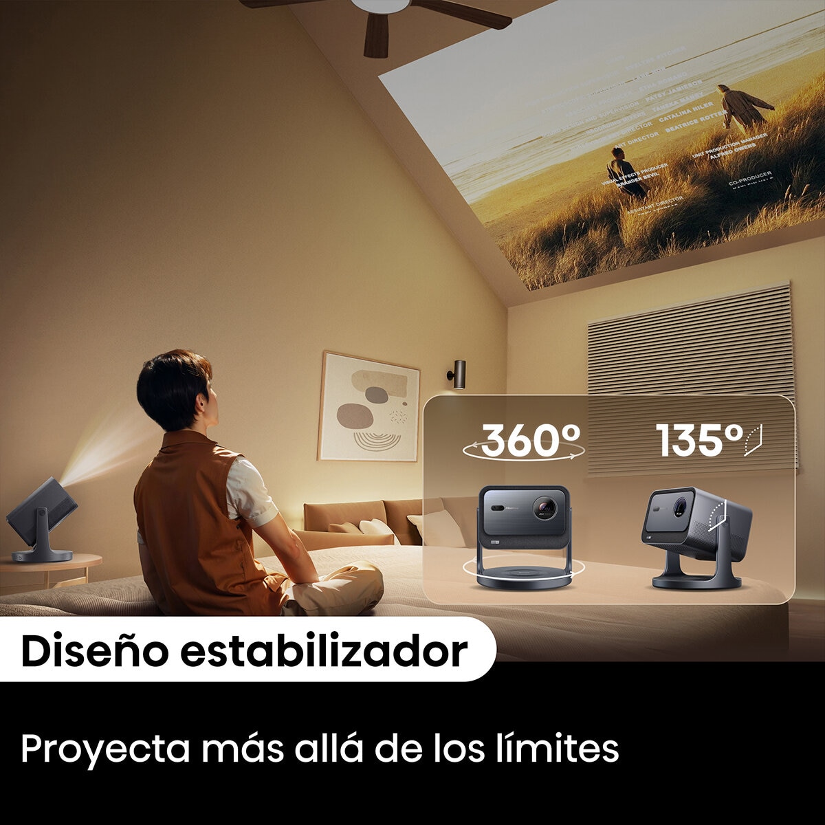 Hisense Miniproyector 4K 65" - 300" C2