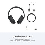 Sony Audífonos Inalámbricos WH-CH720N/BZ Negro