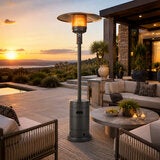 Fire sense, Calentador de Gas para Exterior Color Gris Fire sense, Calentador de Gas para Exterior Color Gris