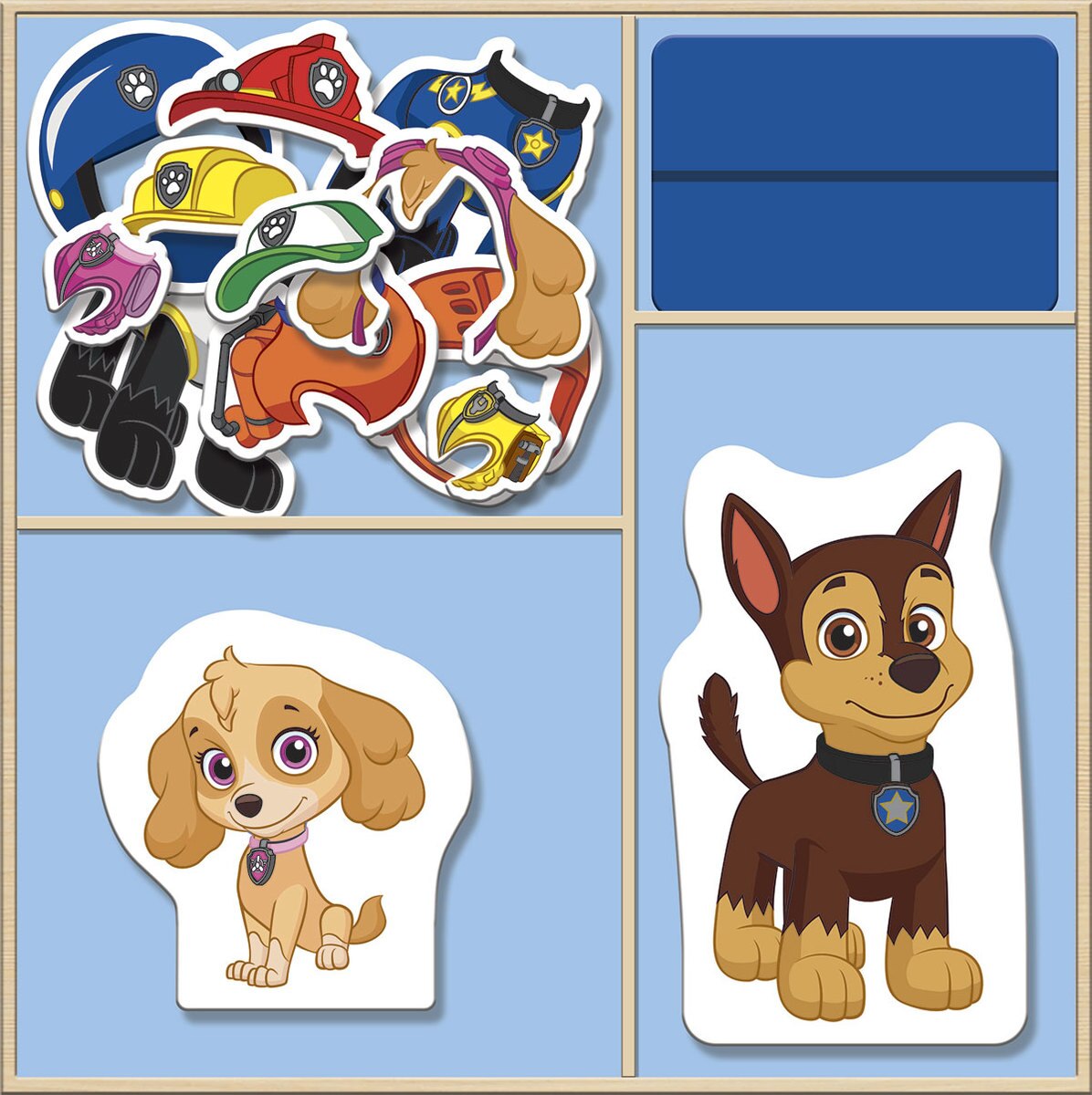 Rompecabezas de Madera 3 en 1, Longshore (Paw Patrol). Costco México