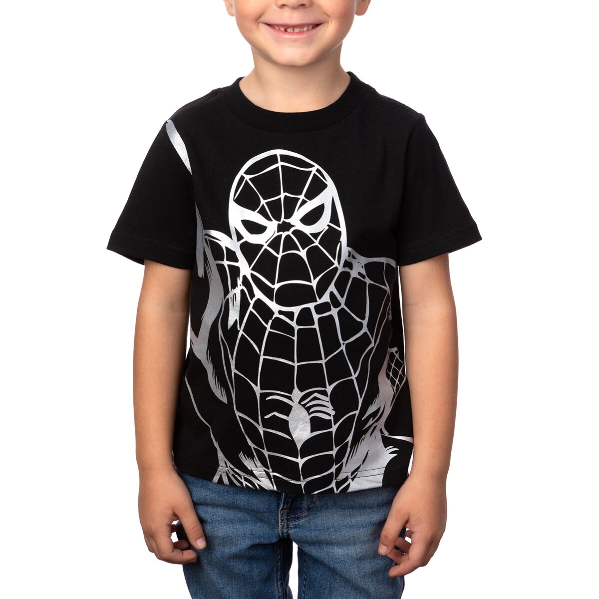 Marvel Playera 4 piezas para Niños o Niñas Spider-Man 7 Años