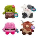 Set de Muñecos de Peluche 4 Piezas, Varios Modelos