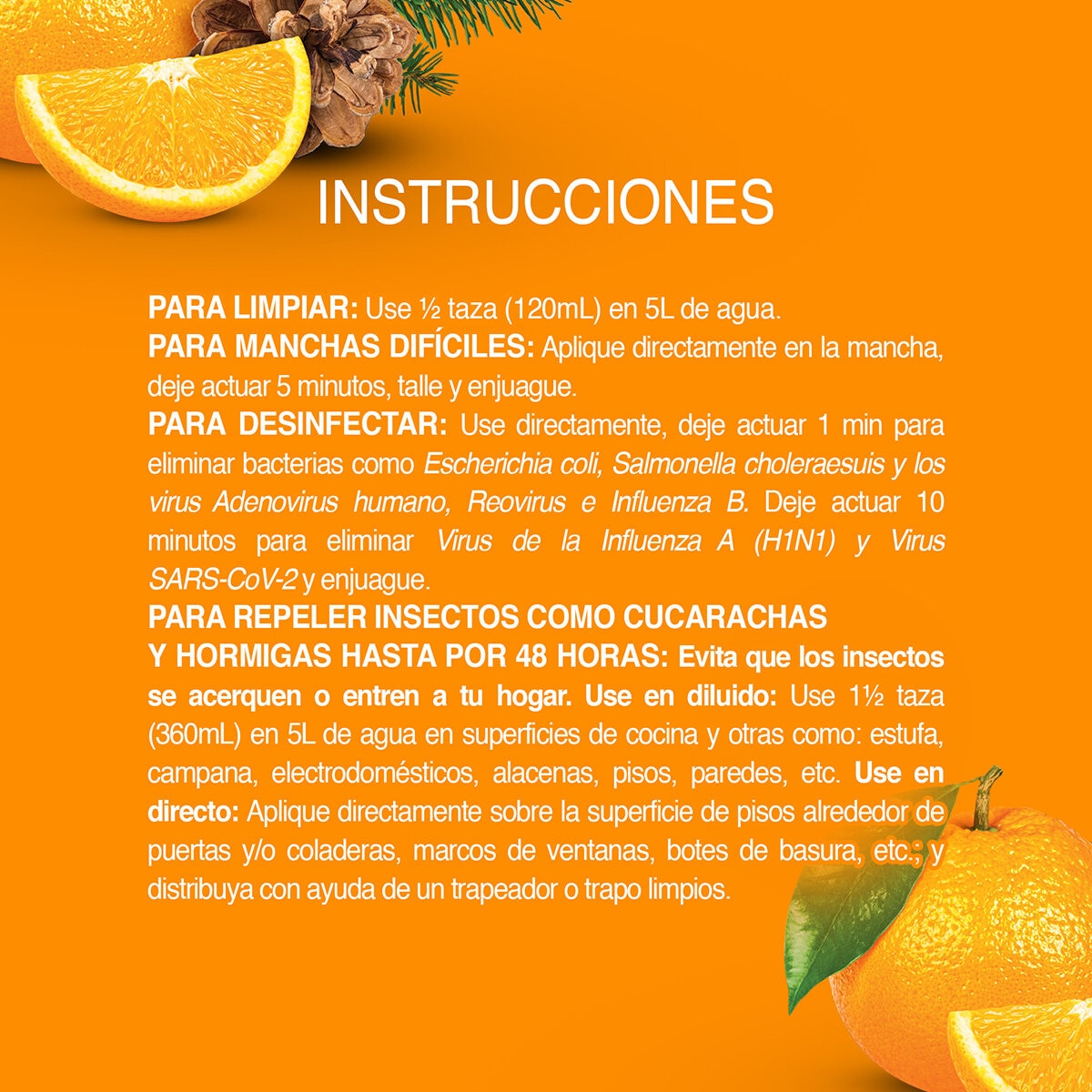 Pinol Limpiador Repelente 5.1 l